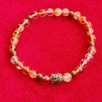 Браслет "Будда" из цитрина