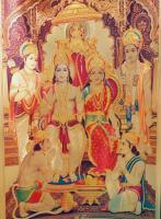 Изображения божеств (пластик под золото) 12,5 х 17 см