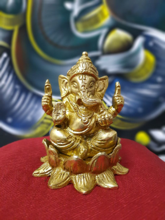 Ганеша золотистый