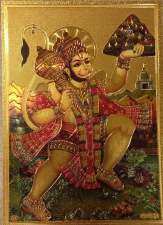 Хануман (пластик под золото) 