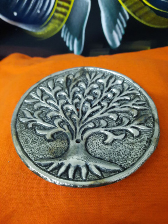 Подставка дерево серебряное